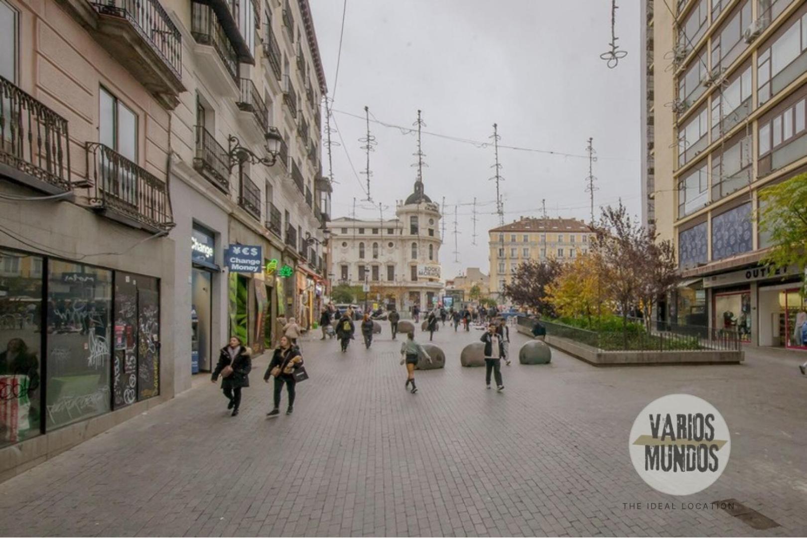 Fashion Design Loft En Calle Carretas-Sol Para 4Pax Madrid Exterior foto